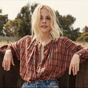 Doen, Jane Top in Autumn Plaid